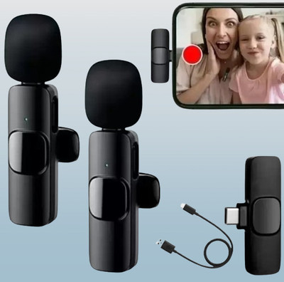 3BAAN A52 K9 Pro iOS/Android Vlogging/Interview Mic Black(Pack of 1) Microphone