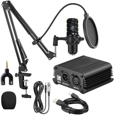 Urban Infotech BM-800 Condenser Mic, Suspension Full Studio Microphone Set Microphone