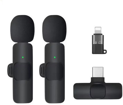 Gentle e kart k9 Wireless Collar Mic iPhone/ipad & Type C Supported Microphone