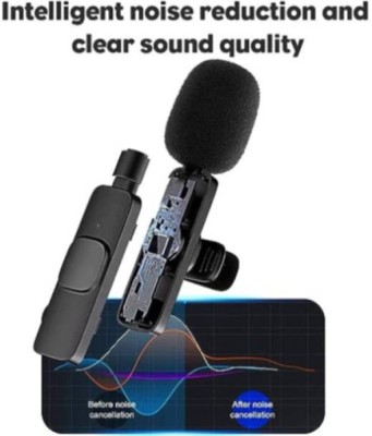 FRONY LD_K8 Wireless Mic for Type-C Android Cell Phone,Tablets & iPhone WIRELESS Microphone