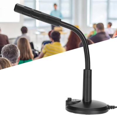 RHONNIUM Table Microphone clamp Portable mic USB mic Microphone