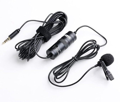 SINGHALTRADE Boya BY -M1 Pro Omnidirectional Lavalier Condenser Microphone MICROPHONE(Black)
