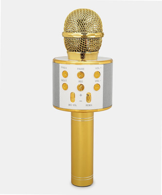 Seraphic WS-3 Latest Handheld Wireless 4 in 1 Bluetooth MIC & Speaker for Kids and Adult Microphone