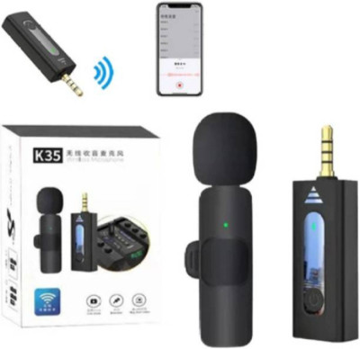 FRONY KL112-MIC148-K35 3.5 MM WIRELESS MICROPHONE PLUG & PLAY FOR YOUTUBE Microphone