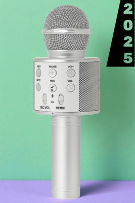 Sagaft X617 High-Quality Bluetooth Karaoke Mic with Speaker for Home & Outdoor Use Microphone
