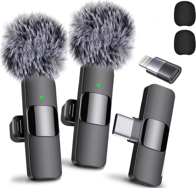 Foxne Point Wireless Bluetooth Collar Mic for Youtubers – Ideal Microphone Microphone