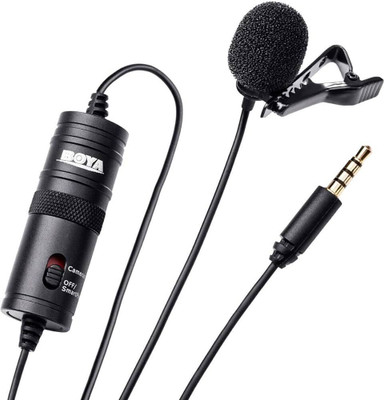 SINGHALTRADE Boya BY-M1 Pro Omnidirectional Lavalier Condenser Microphone MICROPHONE(Black)