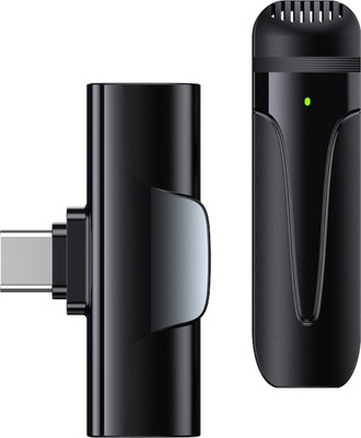 Digitek (DWM-001) Wireless Microphone & Receiver with Type C, Compatible for Noise Cancellation.