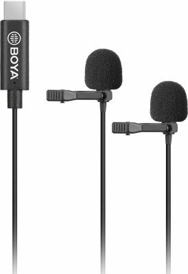 BOYA BY-M3D USB-C Digital Dual Lavalier Omnidirectional Microphone