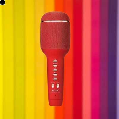 Bydye A265 WS-900 Ultra Karaoke Microphone Speaker Color May very (Pack of 1) Microphone