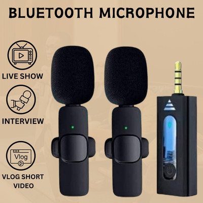 GUGGU K35 Wireless Collar Microphone for YouTube Video & Voice Recording InterviewT408 Microphone