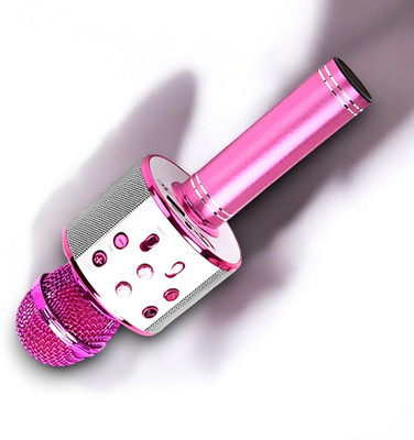 Ziddjeet X498 Wireless Singing Ws-858 Mike Multi-function Bluetooth Karaoke Mic Microphone