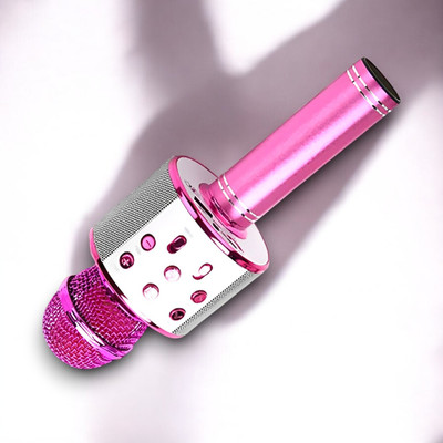Nilesawar X594 Wireless Singing Ws-858 Mike Multi-function Bluetooth Karaoke Mic Microphone