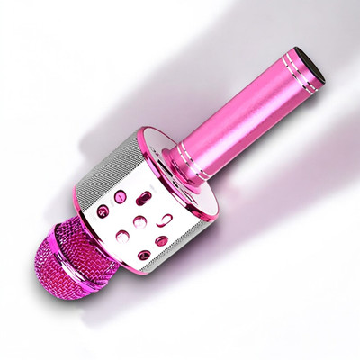 Sagaft X596 Wireless Singing Ws-858 Mike Multi-function Bluetooth Karaoke Mic Microphone