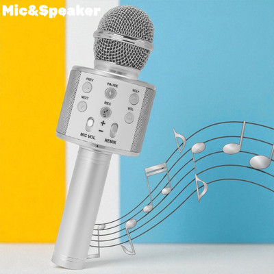 Nilesawar X1047 Portable Karaoke Mic and Speaker Combo for Kids Microphone