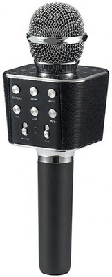 VRJTEC Wireless Handheld Multi-function Bluetooth Singing Mike with Audio Recording Microphone Microphone