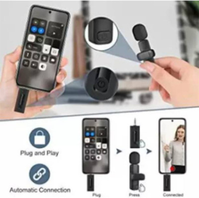 Clairbell KL113-MIC149-K35 3.5 MM WIRELESS MICROPHONE PLUG & PLAY FOR YOUTUBE Microphone