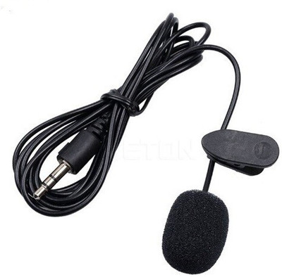 MOBONE â¢ Professional Lavalier Lapel Clip-on Metal Microphone 3.5mm Omni Directional Condenser Mic with 1.5m Cable Microphone