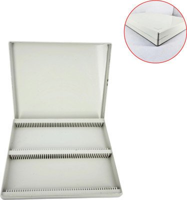 Bos Medicare Surgical Unique Design Product Scientific and Laboratory Slide Storage Box 100 capacity Microscope Slide Box