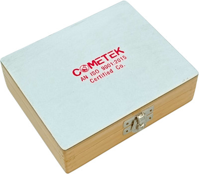 Comet Slide Box - 25 Slides - Wooden - 75mm × 25mm Slides Microscope Slide Box