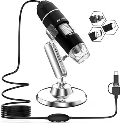 RuhZa 3 in 1 USB Digital Microscope Microscope Slide Box