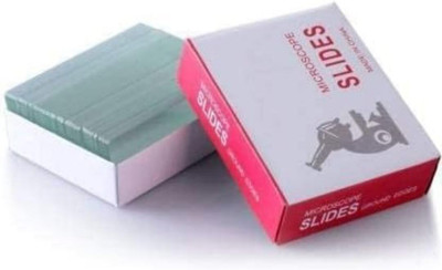 SBT Plain Slides for Microscope 75 mmx25 mmx1.35 mm Pack of 100 Microscope Slide Box