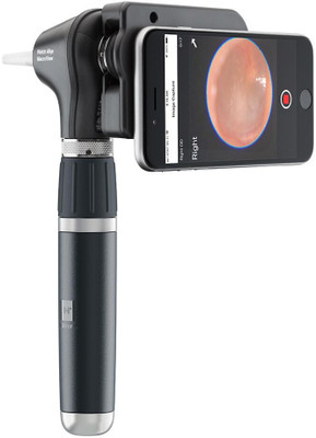 KASHSURG 3.5V LED Macroview Plus Otoscope With Lithium Ion Rechargeable Handle case Microscope Slide Box