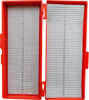 Precise Slide box for 50 slides Microscope Slide Box