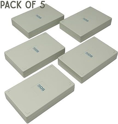 Bos Medicare Surgical Premium Quality Slide Box – 100 Slide Capacity|Durable &Dustproof Laboratory Q-5 Microscope Slide Box