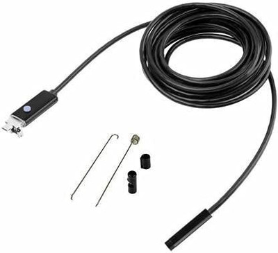 BLUELEX 2M Endoscope Camera Flexible IP67 Waterproof Inspection 5.5mm / 6 LED Microscope Slide Box