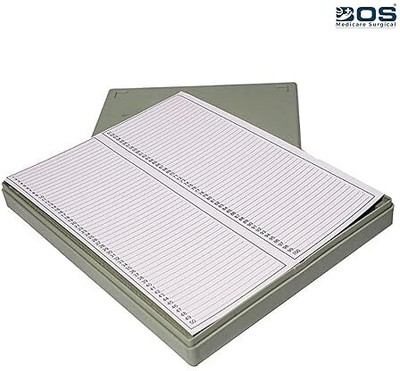 Bos Medicare Surgical BOS Premium 100 Slide Box for Biology Lab | Microscope Slide Storage Case Microscope Slide Box