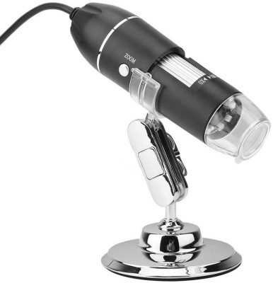 RyzCare 50-500X 2MP USB 8 LED Light Digital Microscope Endoscope Video Camera Magnifier Microscope Slide Box