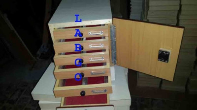 Labgo Slide Box Cabinet 1000 Slide 00006 for industial use Microscope Slide Box
