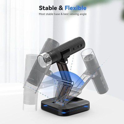 Etzin USB Digital Microscope 50X-1000X Magnification USB Handheld Microscope Slide Box