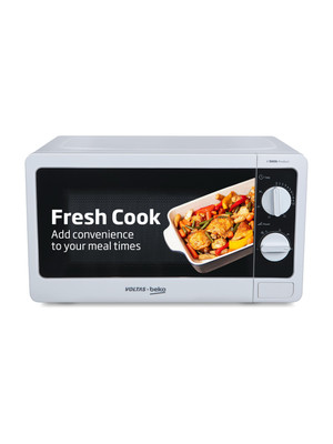 Voltas Beko 20 L 700 W Smart Solo Microwave Oven(MS20MPW10, White)