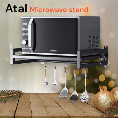 Atal Shelf Microwave Wall Mount(Steel)