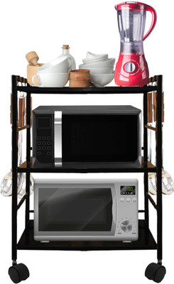 MEENA ENTERPRISES Stand Microwave Wall Mount(Iron)