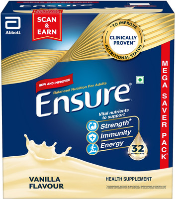 ENSURE Clinically Proven Nutritional Drink For Adults, Vanilla(1.9 kg)