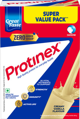Protinex Creamy Vanilla - Nutrition Drink Powder with Protein for Strength & Energy(1 kg)