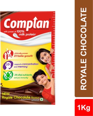 COMPLAN Nutrition Drink Powder for Children Royale Chocolate Flavour Carton(1 kg)