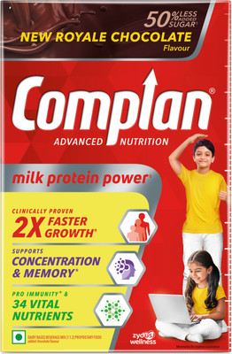 COMPLAN Nutrition Drink Powder for Children, Royale Chocolate Flavour, Carton(500 g)