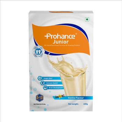 prohance Junior Protien Powder for Kids Physical growth, Brain development & Immunity(400 g)