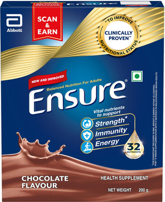 ENSURE Clinically Proven Nutritional Drink For Adults, Chocolate(200 g)