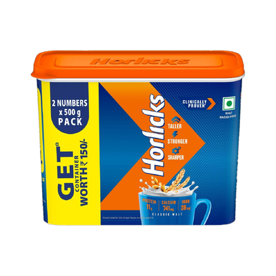 HORLICKS Nutrition Drink Plastic Container(1 kg)