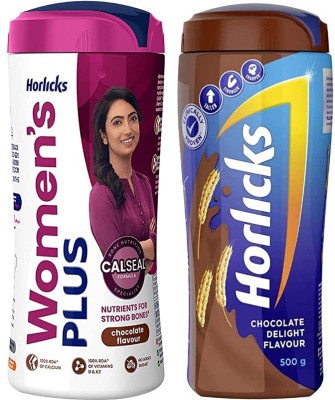 HORLICKS WOMEN PLUS + CHOCOLATE DELIGHT(2 x 225 g)