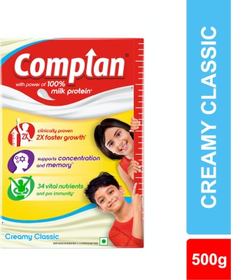 COMPLAN Nutrition Drink Powder for Children, Creamy Classic Flavour, Carton(500 g)