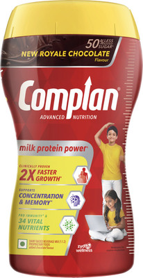 COMPLAN Nutrition Drink Powder for Children, Royale Chocolate Flavour, Jar(1 kg)