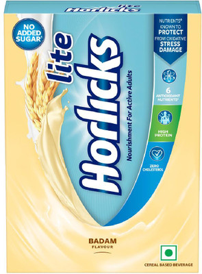 Lite Horlicks Adult Nutrition Drink Badam Flavour(450 g)