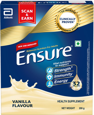 ENSURE Clinically Proven Nutritional Drink For Adults, Vanilla(200 g)