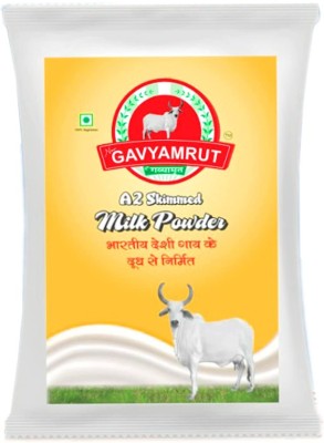 NAV. GAVYAMRUT Premium Skimmed  with Extra Protein 500Gm | No Added Preservatives Skimmed Milk Powder(500 g)